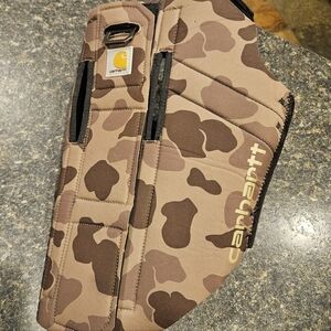 Carhartt Neoprene Dog Vest Medium Camo Durable Outdoor Jacket